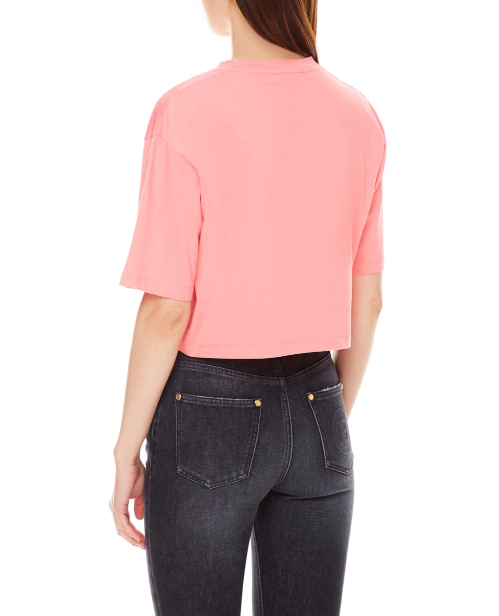 Футболка Balmain XF1EE020BB02, розовый цвет • Купить в интернет-магазине Kameron