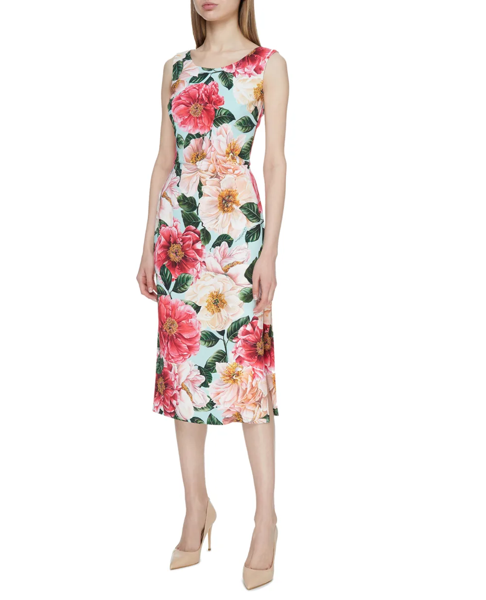 Платье Dolce&Gabbana F6I6WT-FSRMU, разноцветный цвет • Купить в интернет-магазине Kameron