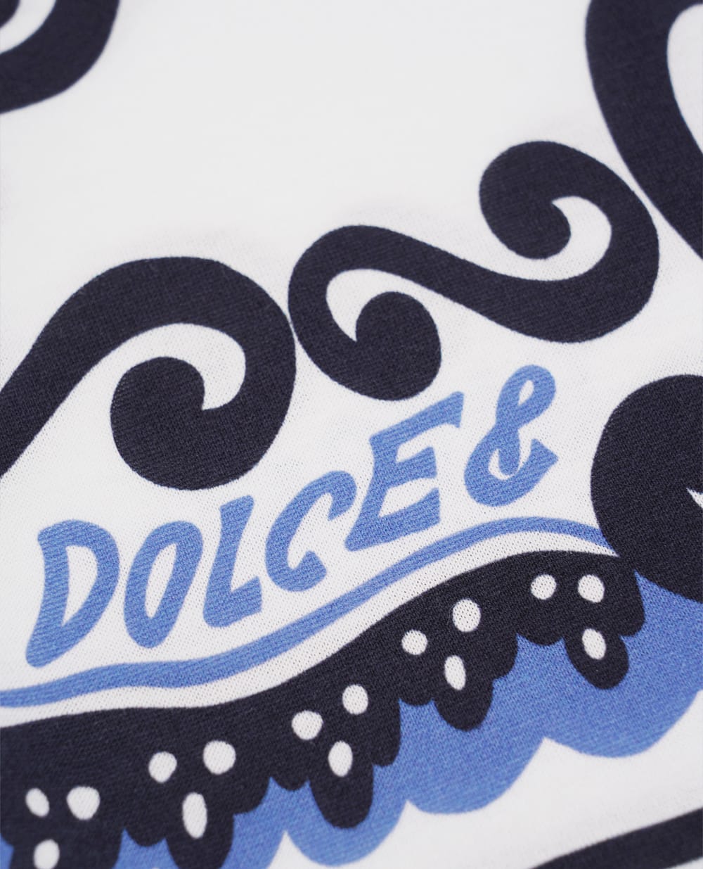 Детская футболка Dolce&Gabbana Kids L1JTEY-G7L1B, белый цвет • Купить в интернет-магазине Kameron