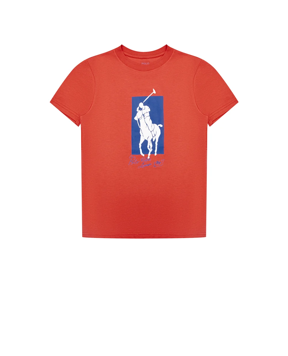 Футболка Polo Ralph Lauren Kids 322858940001, красный цвет • Купить в интернет-магазине Kameron