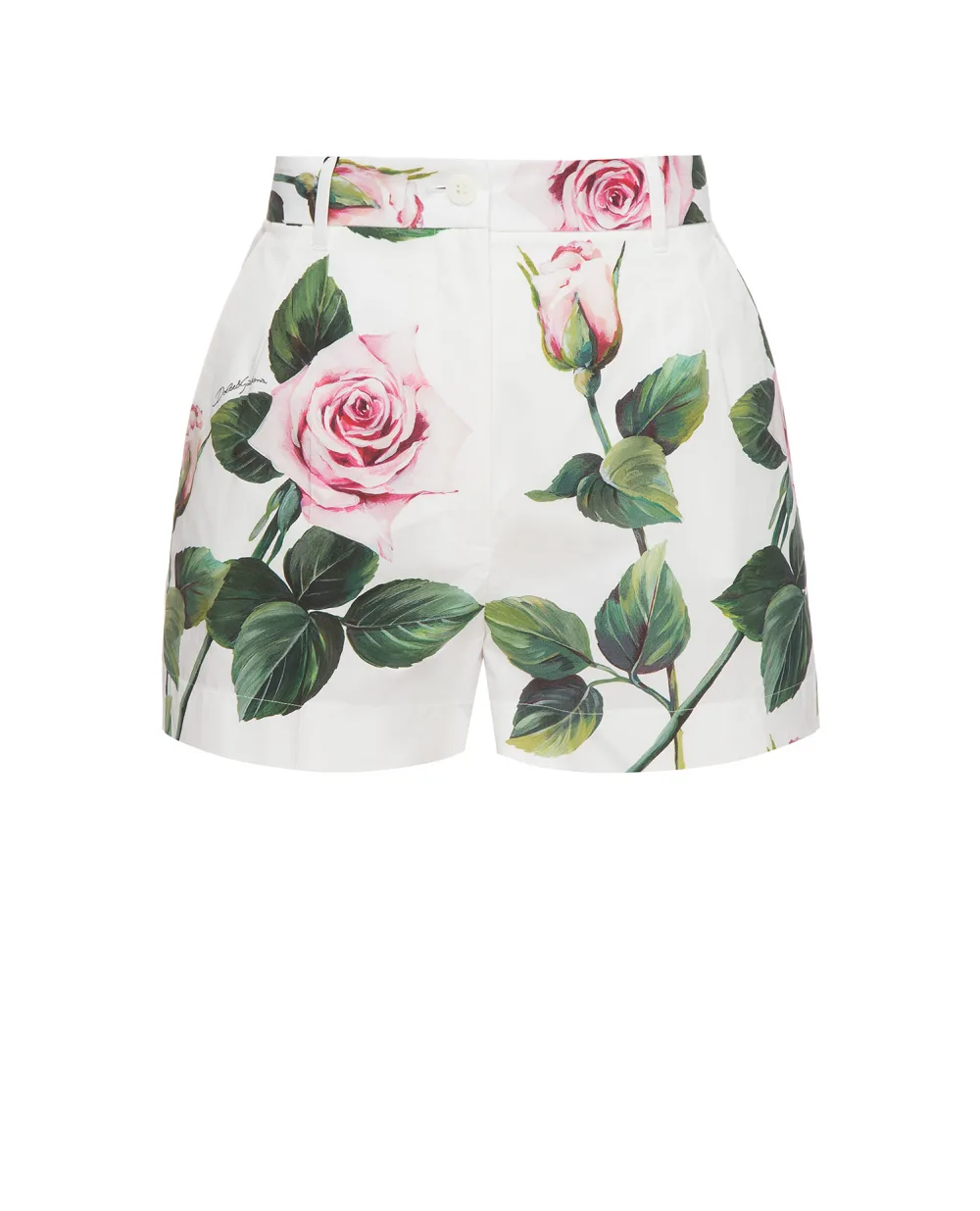 Шорты Dolce&Gabbana FTAGOT-HS5FZ, белый цвет • Купить в интернет-магазине Kameron