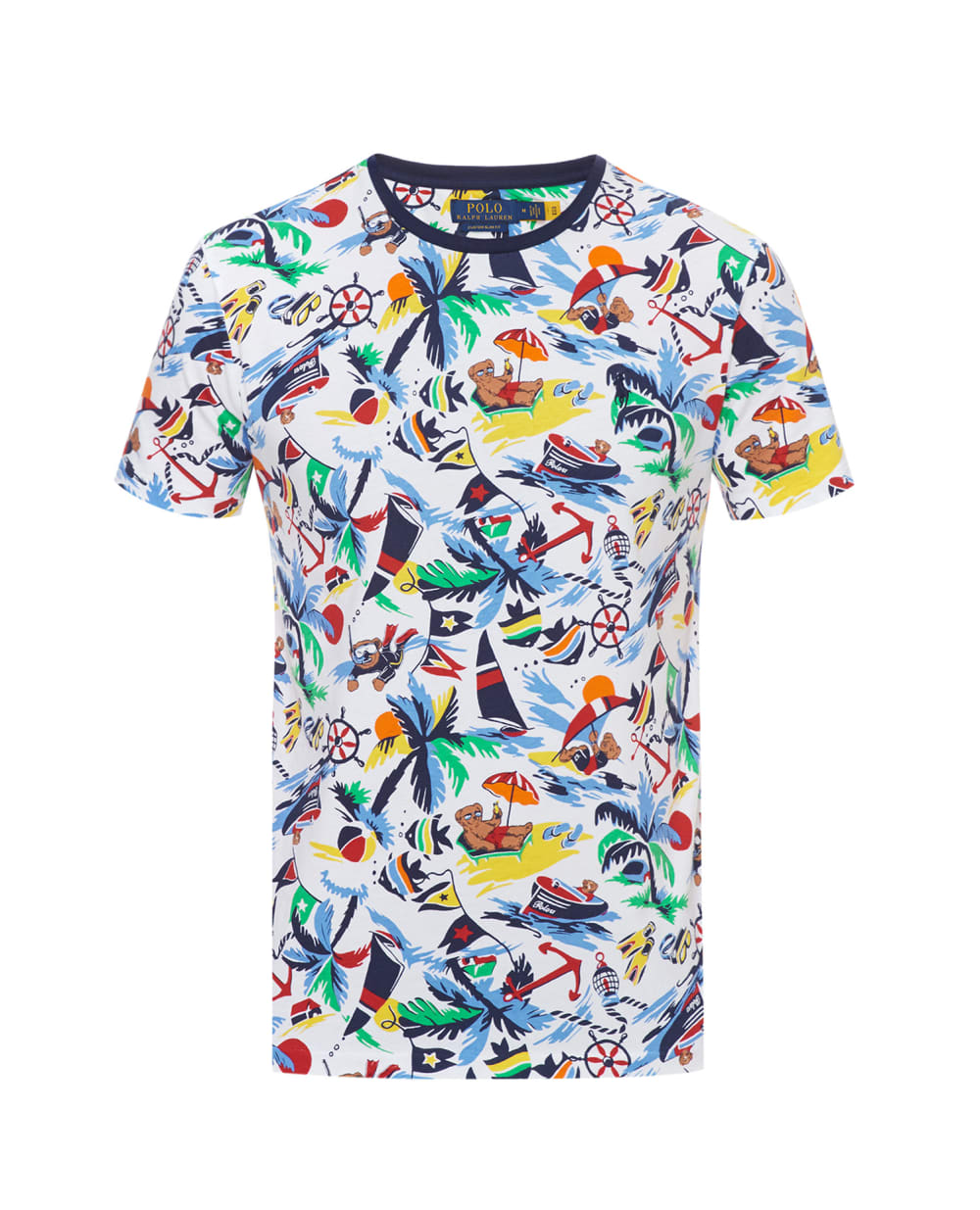 Футболка Polo Ralph Lauren 710835281001, разноцветный цвет • Купить в интернет-магазине Kameron