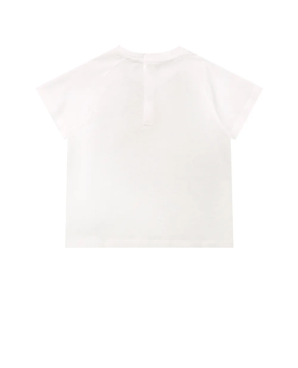 Детская футболка Dolce&Gabbana Kids L1JTEW-G7B2F, белый цвет • Купить в интернет-магазине Kameron