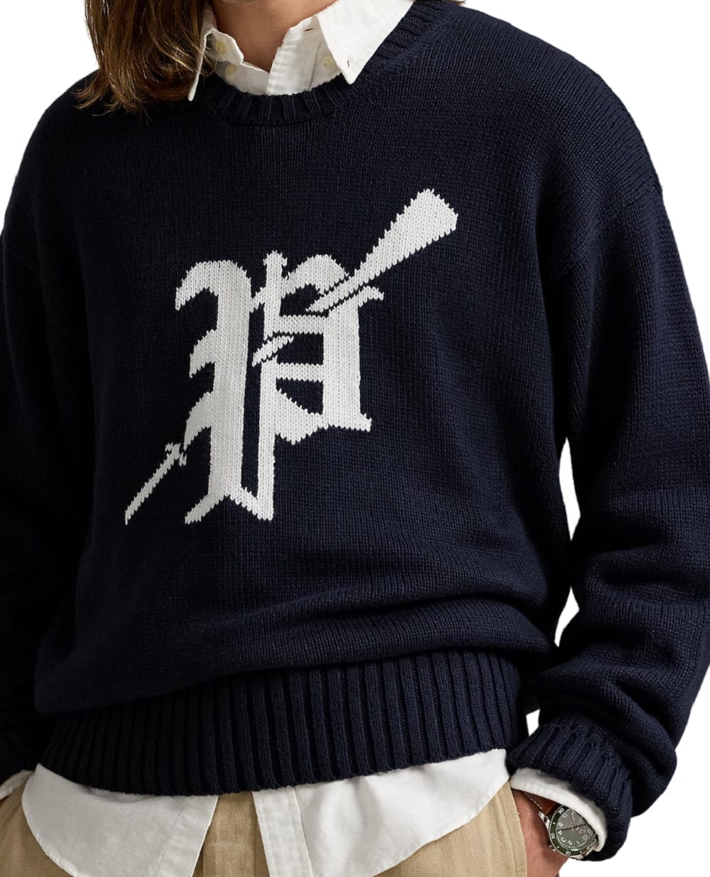 Свитер Polo Ralph Lauren 710980846001, синий цвет • Купить в интернет-магазине Kameron