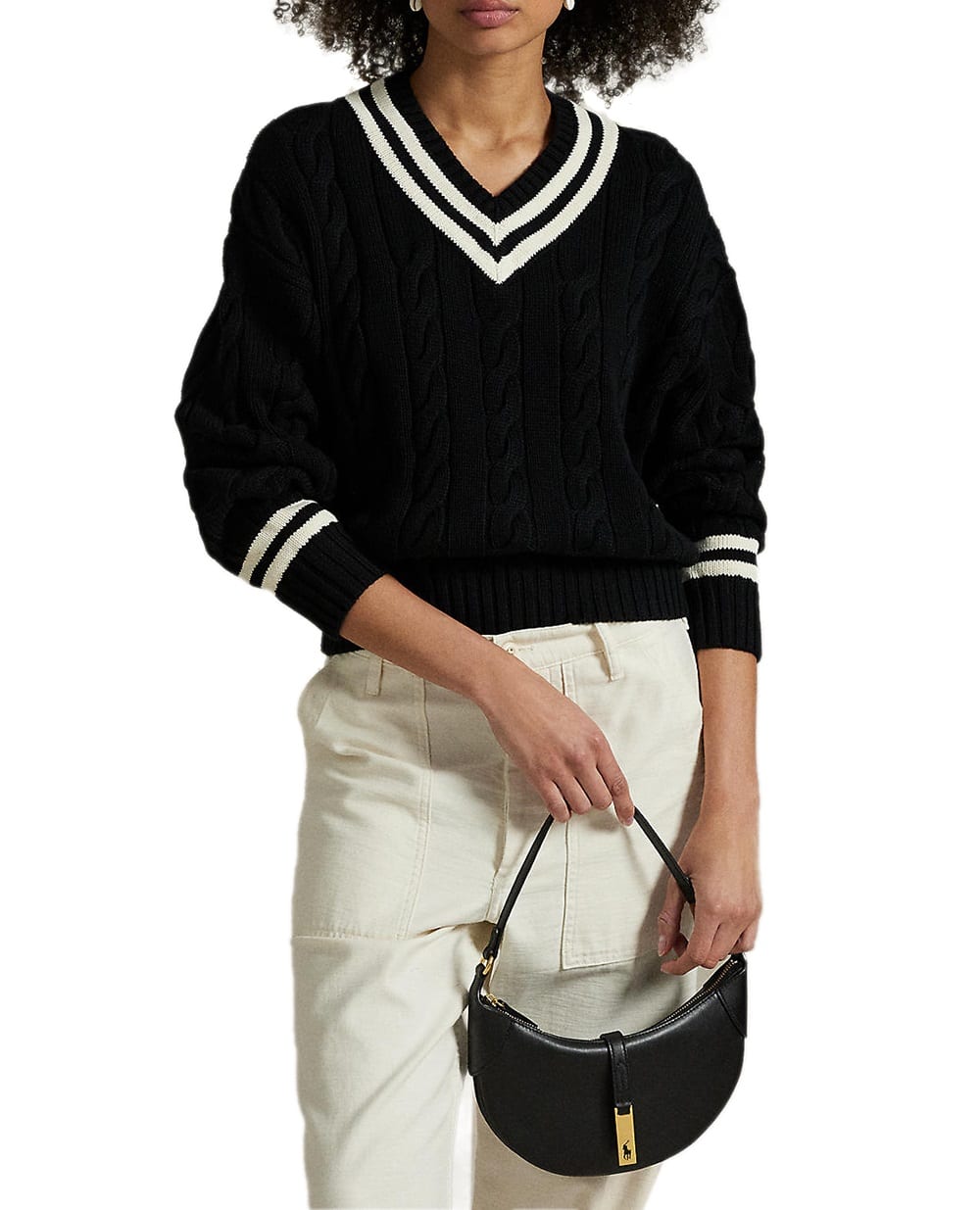 Пуловер Polo Ralph Lauren 211972142001, черный цвет • Купить в интернет-магазине Kameron
