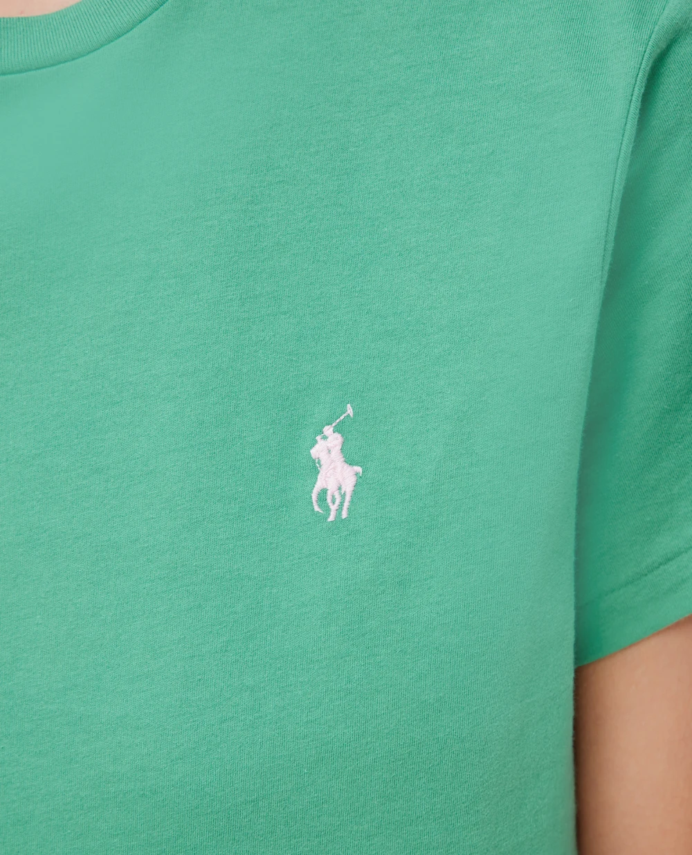 Футболка Polo Ralph Lauren 211898698002, зеленый цвет • Купить в интернет-магазине Kameron