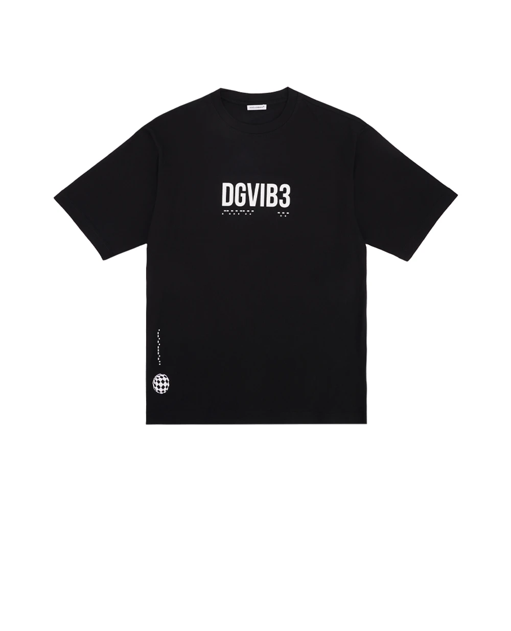 Детская футболка Dolce&Gabbana Kids L7JTHT-G7M6P, черный цвет • Купить в интернет-магазине Kameron