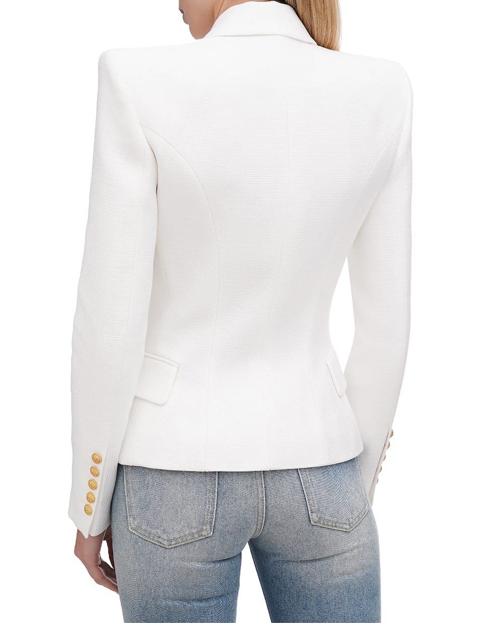 Жакет Balmain EF1SI505VF21, белый цвет • Купить в интернет-магазине Kameron