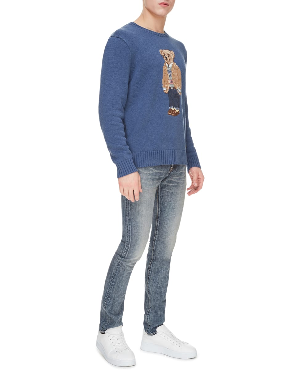 Свитер Polo Ralph Lauren 710822539001, синий цвет • Купить в интернет-магазине Kameron
