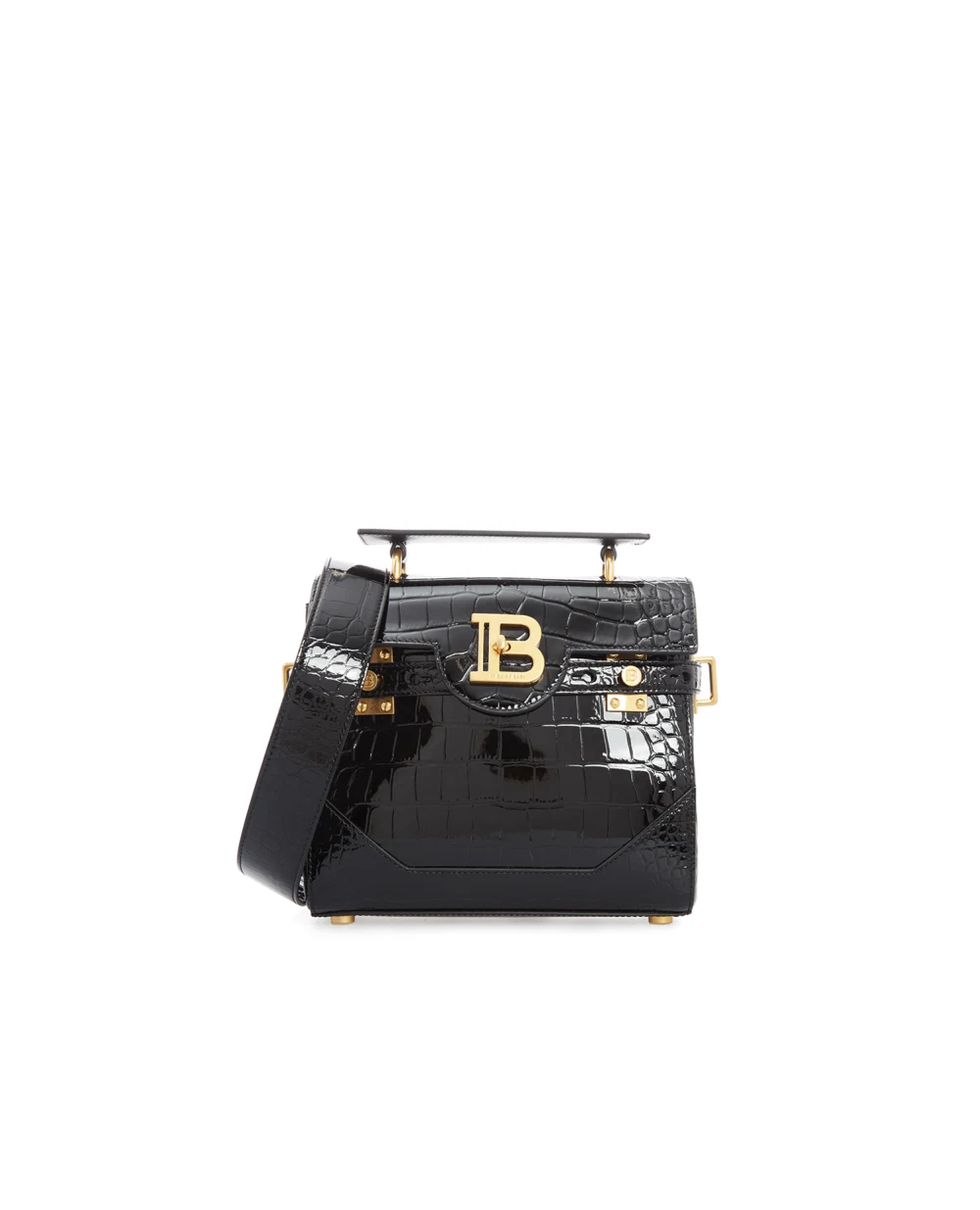 Кожаная сумка Balmain WN0DB526LVBC, черный цвет • Купить в интернет-магазине Kameron