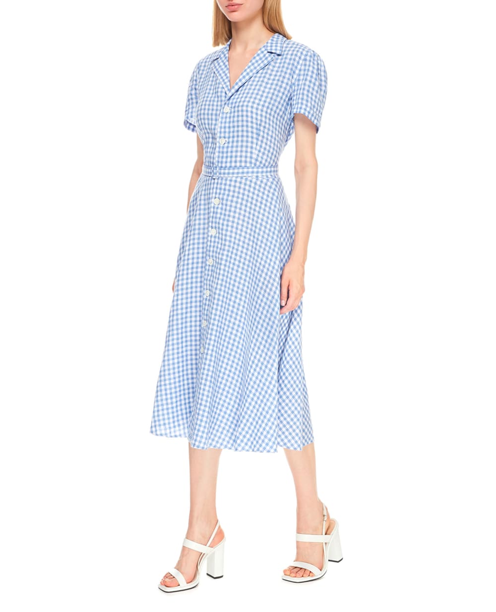 Платье Polo Ralph Lauren 211838053001, голубой цвет • Купить в интернет-магазине Kameron