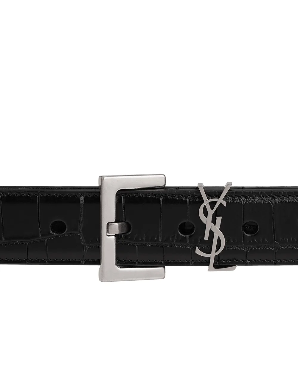 Ремень Saint Laurent 634440-DZE0E, черный цвет • Купить в интернет-магазине Kameron