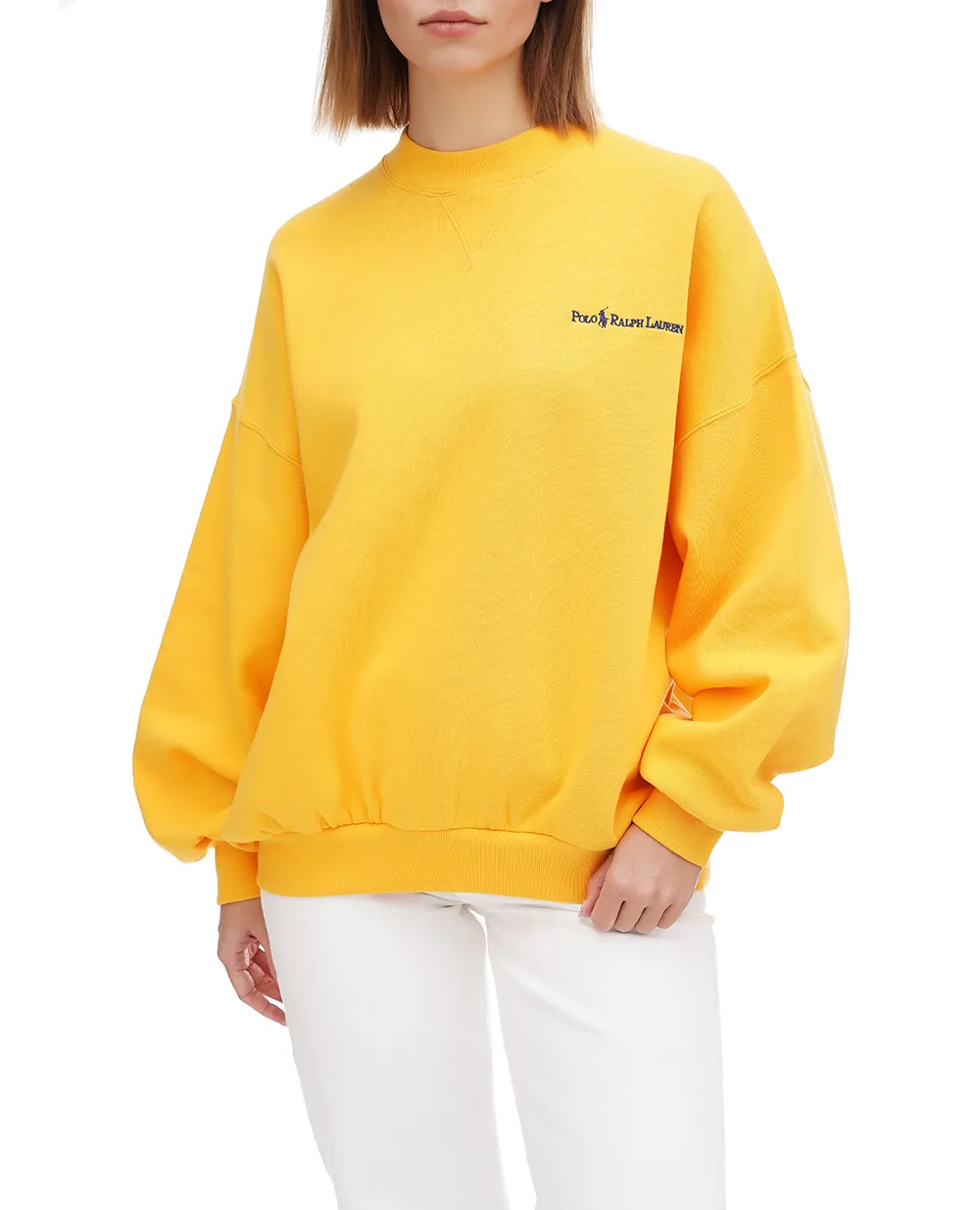 Свитшот Polo Ralph Lauren 211941208002, желтый цвет • Купить в интернет-магазине Kameron