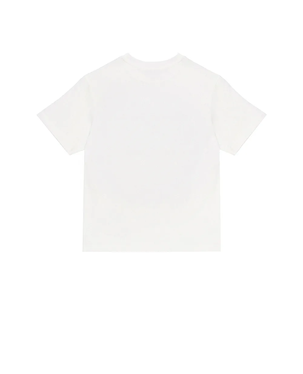 Детская футболка Dolce&Gabbana Kids L4JTBL-G7H6K-B, белый цвет • Купить в интернет-магазине Kameron