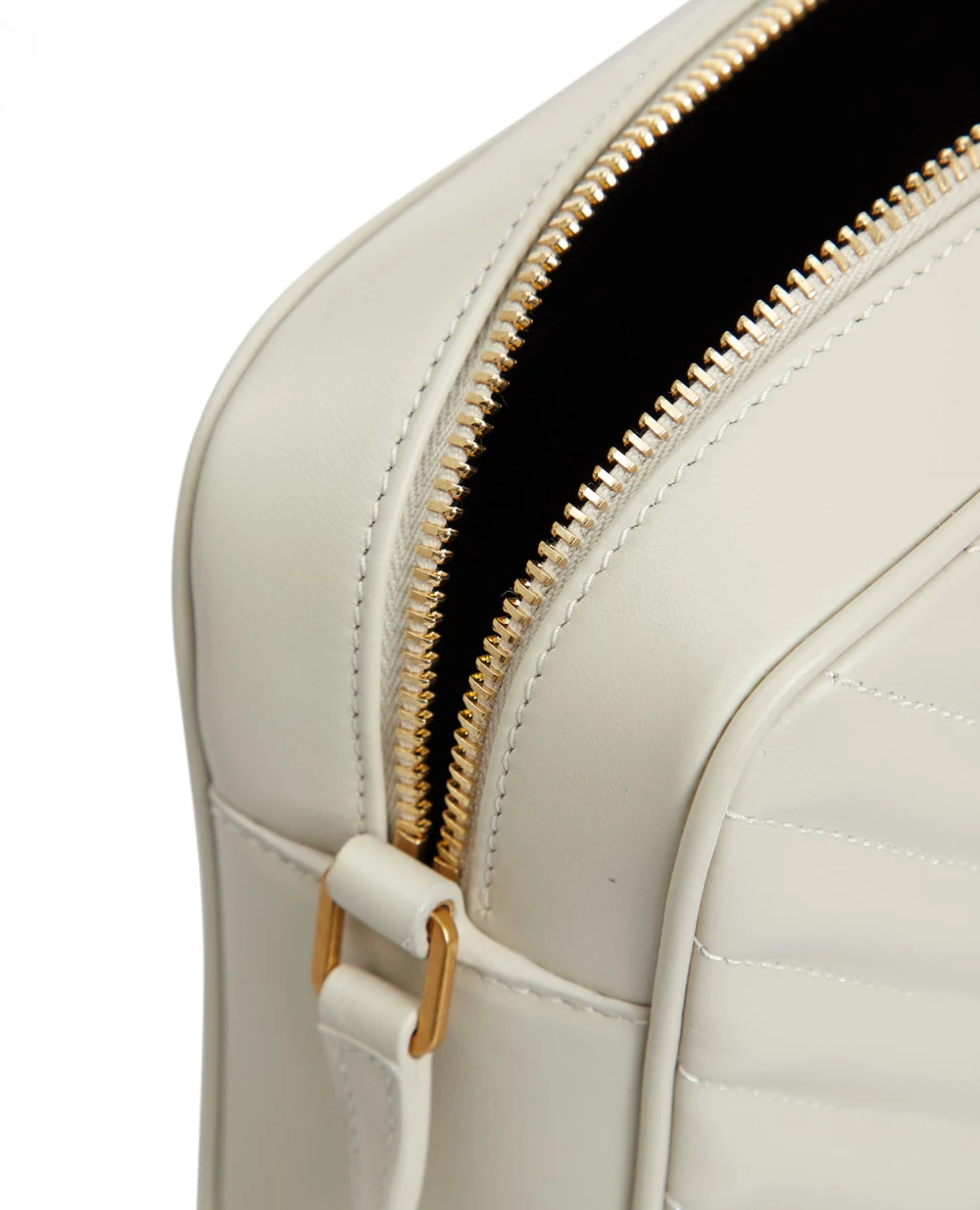 Кожаная сумка Lou Camera Bag Saint Laurent 715232-DV707, белый цвет • Купить в интернет-магазине Kameron