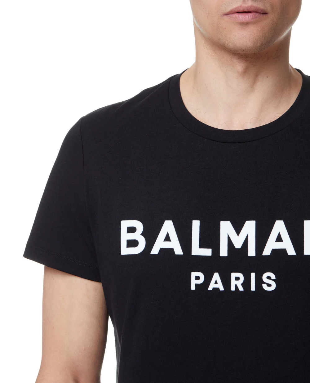 Футболка Balmain XH1EF000BB33, черный цвет • Купить в интернет-магазине Kameron