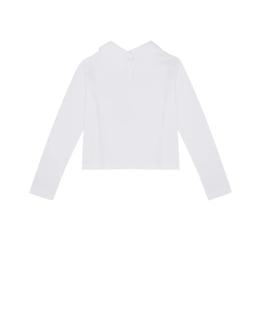 Детская блуза Dolce&Gabbana Kids L5JTKZ-G7JR4-B, белый цвет • Купить в интернет-магазине Kameron
