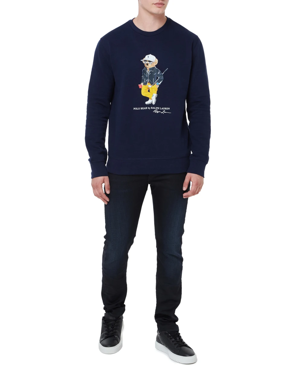 Свитшот Polo Bear Polo Ralph Lauren 710899565001, темно-синий цвет • Купить в интернет-магазине Kameron