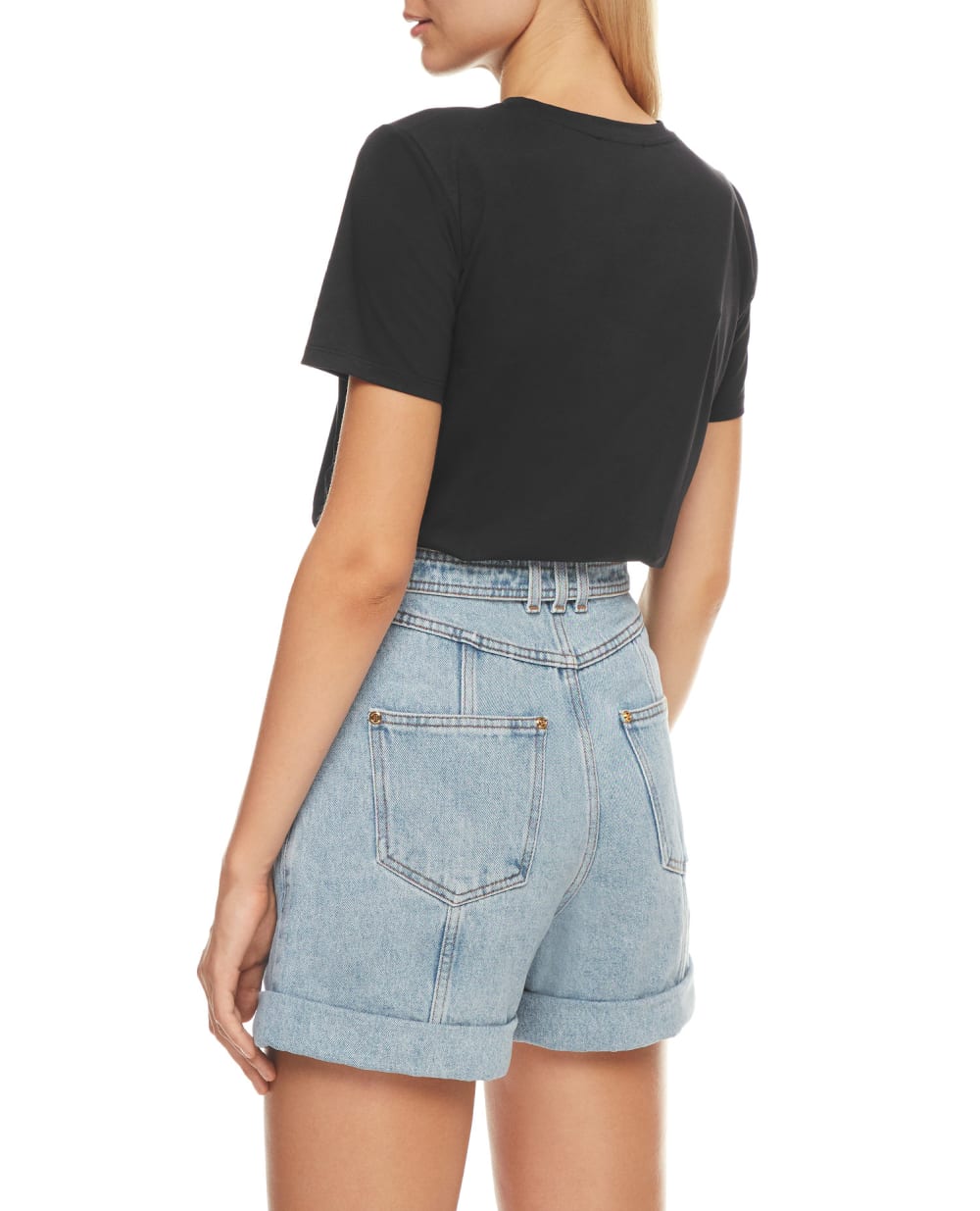 Футболка Balmain WF1EF000B044, черный цвет • Купить в интернет-магазине Kameron