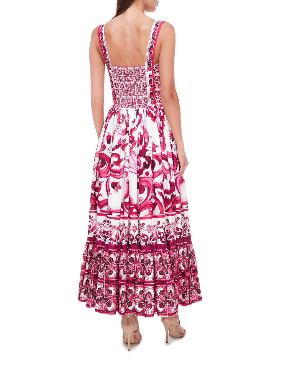 Сарафан Dolce&Gabbana F6AEIT-HH5A1, розовый цвет • Купить в интернет-магазине Kameron