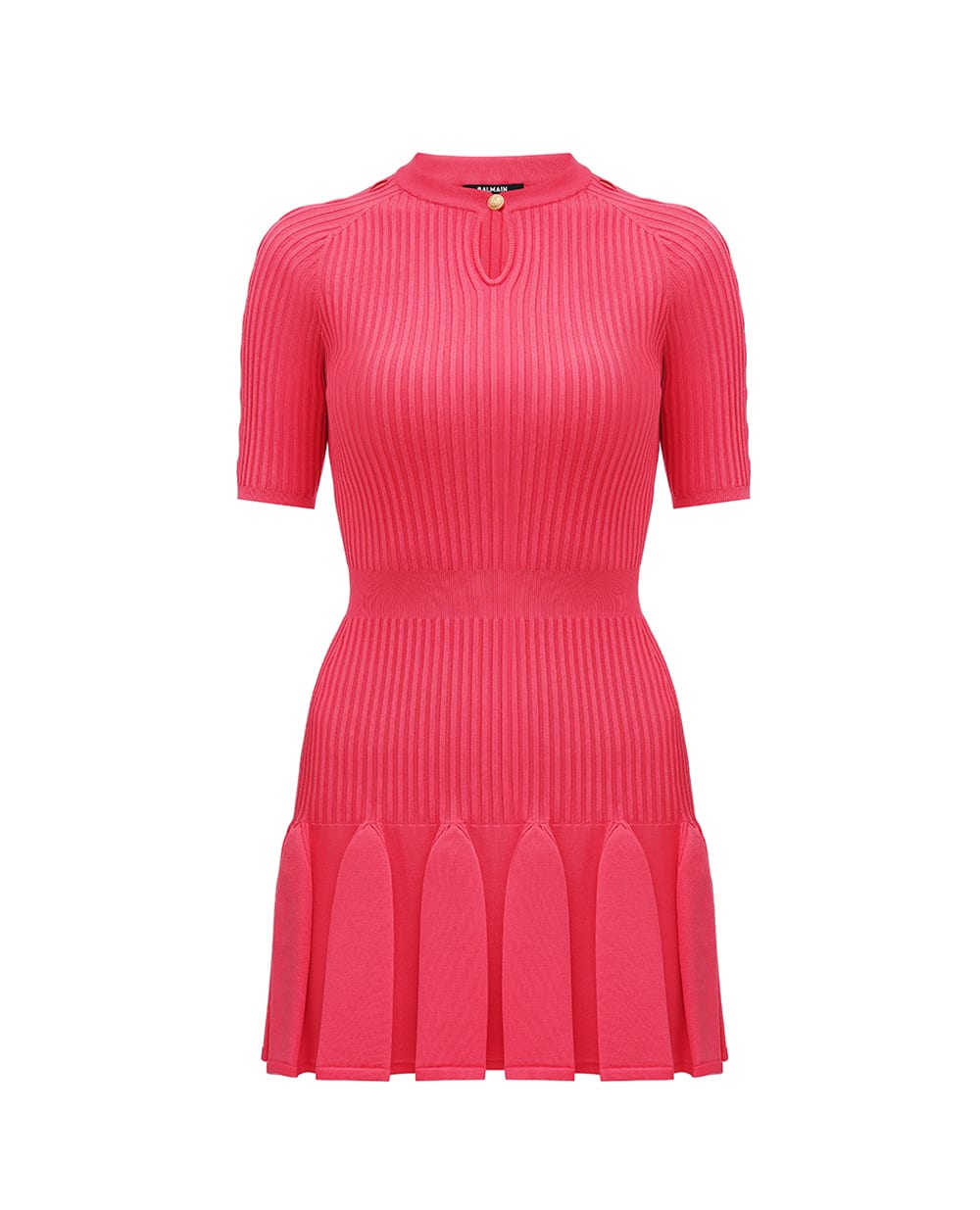 Платье Balmain DF1R7092KG36, розовый цвет • Купить в интернет-магазине Kameron