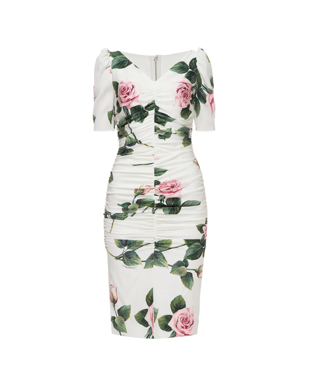 Платье Dolce&Gabbana F6G9HT-FSAZD, белый цвет • Купить в интернет-магазине Kameron