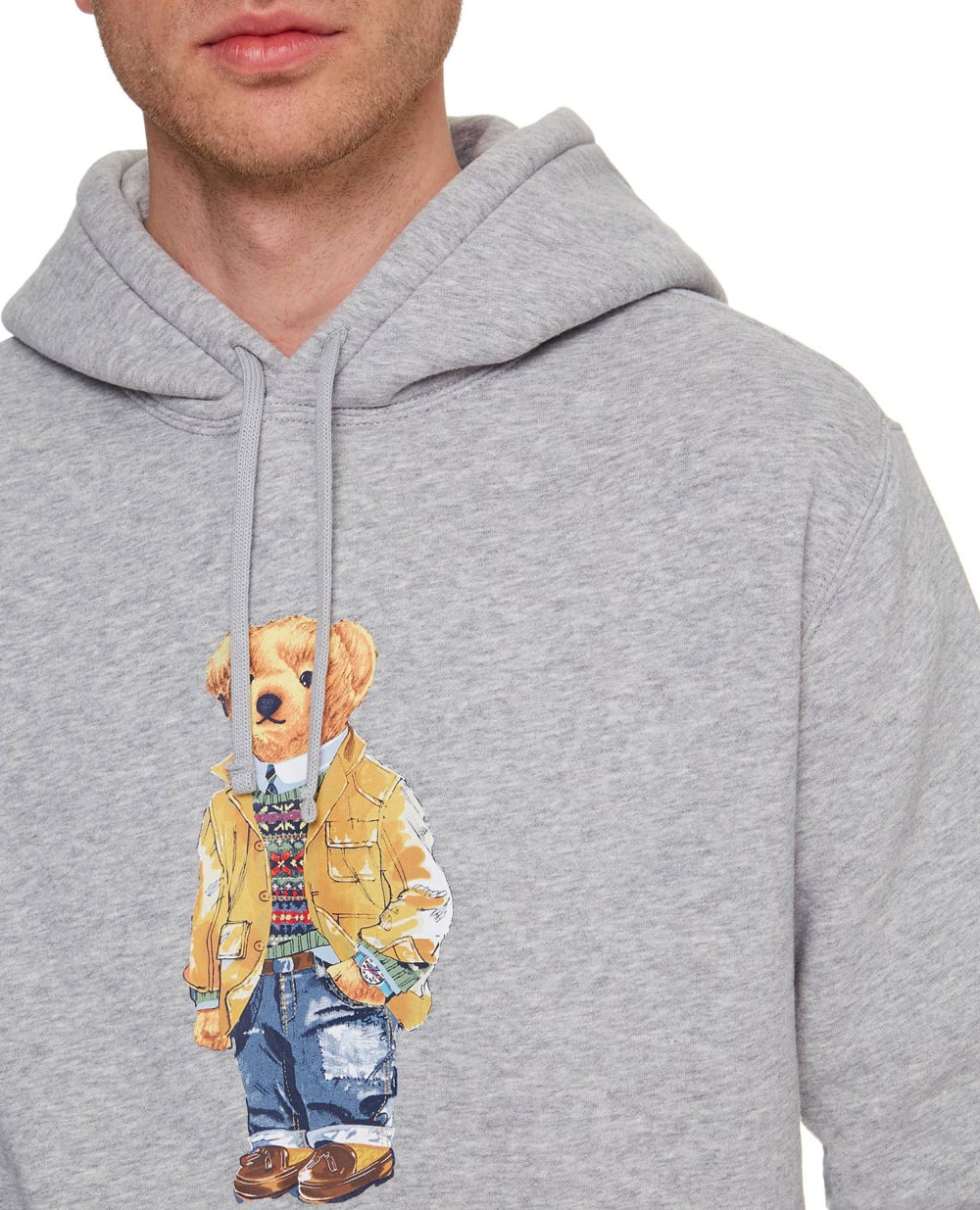 Худи Polo Ralph Lauren 710829166002, серый цвет • Купить в интернет-магазине Kameron