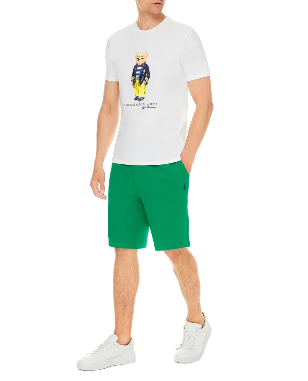 Шорты Polo Ralph Lauren 710790292014, зеленый цвет • Купить в интернет-магазине Kameron
