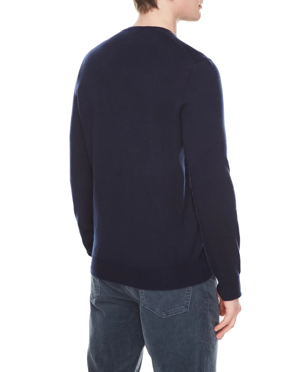 Шерстяной джемпер Polo Ralph Lauren 710876846003, синий цвет • Купить в интернет-магазине Kameron