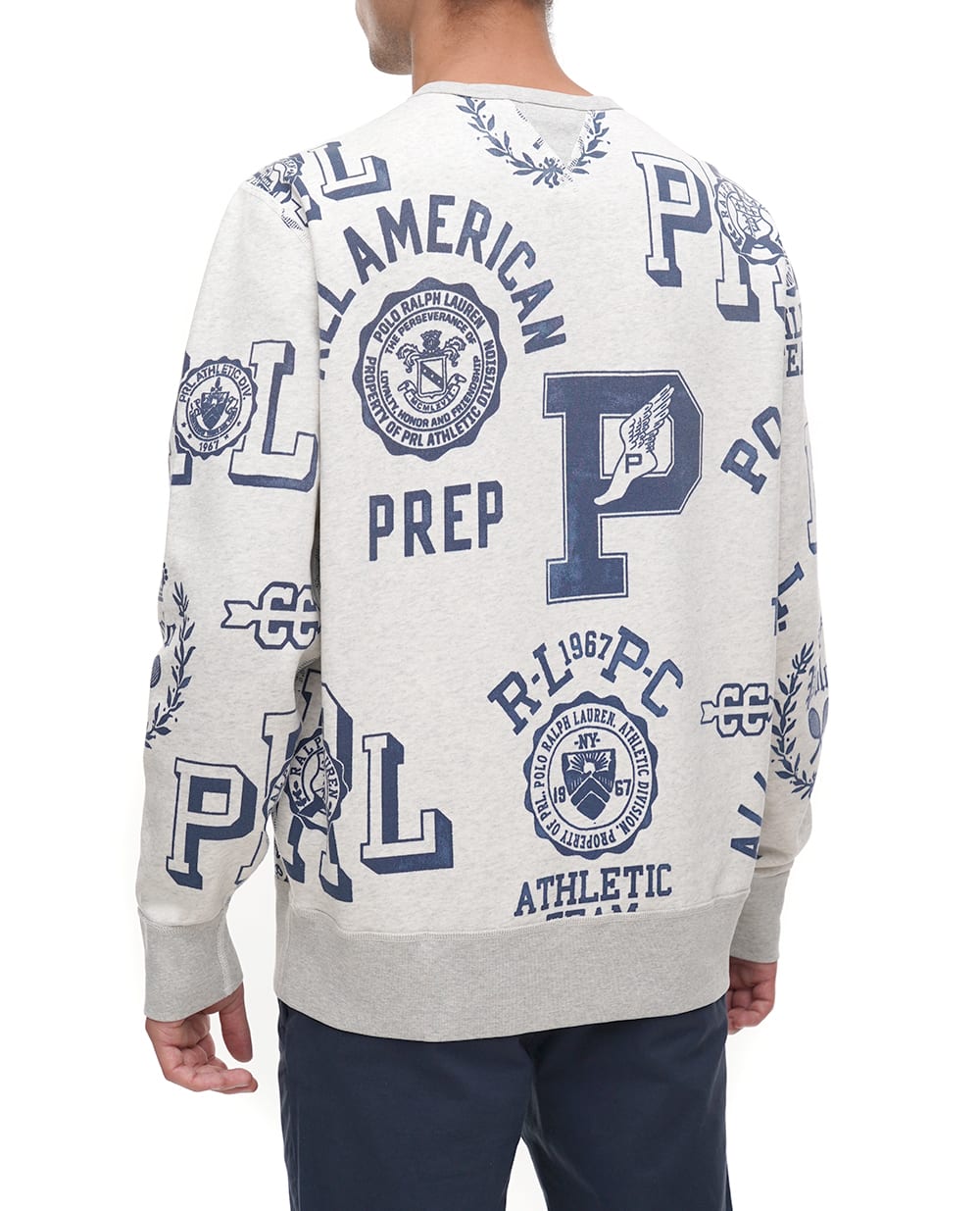 Свитшот Polo Ralph Lauren 710941981001, синий цвет • Купить в интернет-магазине Kameron