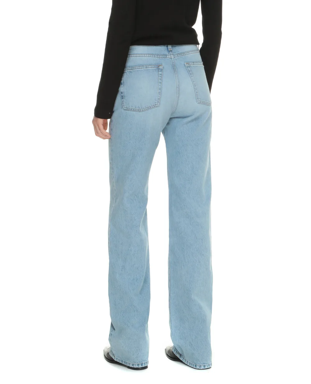 Джинсы Saint Laurent 691771-Y35AK, голубой цвет • Купить в интернет-магазине Kameron