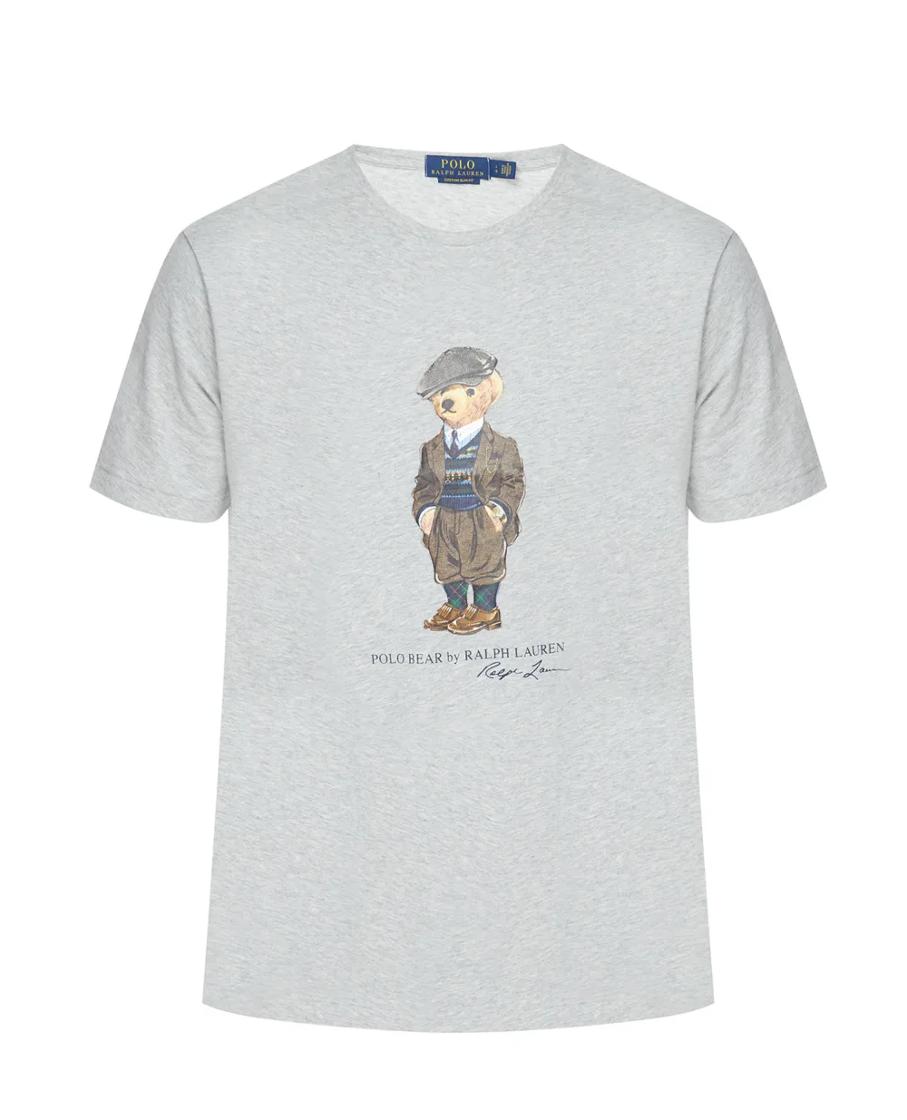 Футболка Polo Bear Polo Ralph Lauren 710853310014, серый цвет • Купить в интернет-магазине Kameron