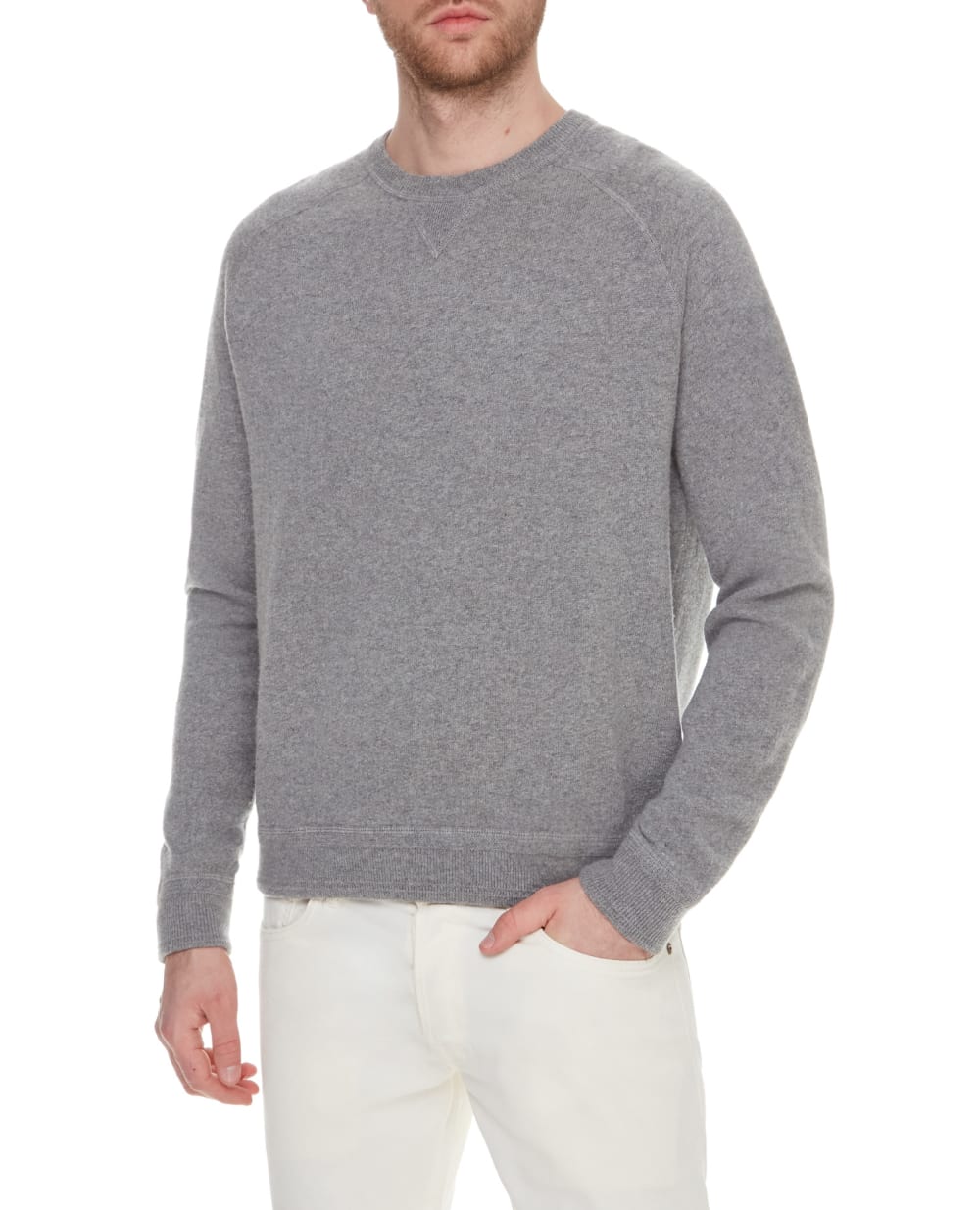 Шерстяной джемпер Polo Ralph Lauren 710669738001, серый цвет • Купить в интернет-магазине Kameron