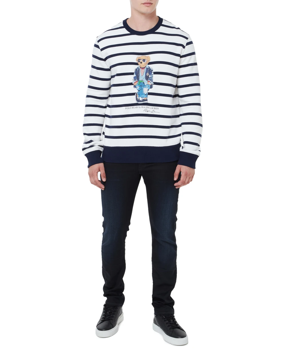 Свитшот Polo Bear Polo Ralph Lauren 710909723001, белый цвет • Купить в интернет-магазине Kameron