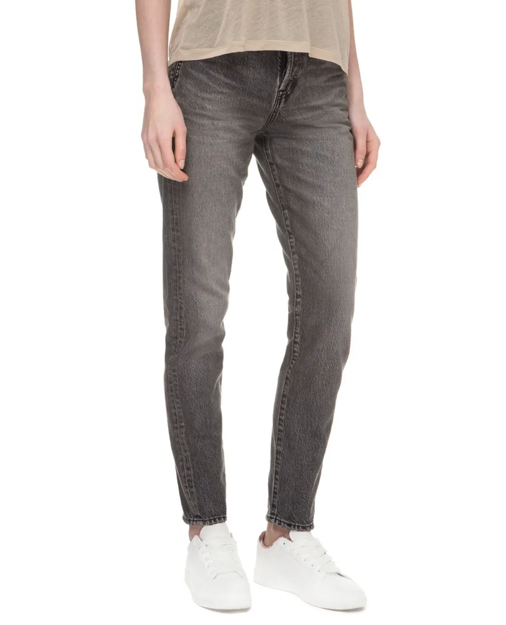 Джинсы Saint Laurent 596954-Y899O, серый цвет • Купить в интернет-магазине Kameron