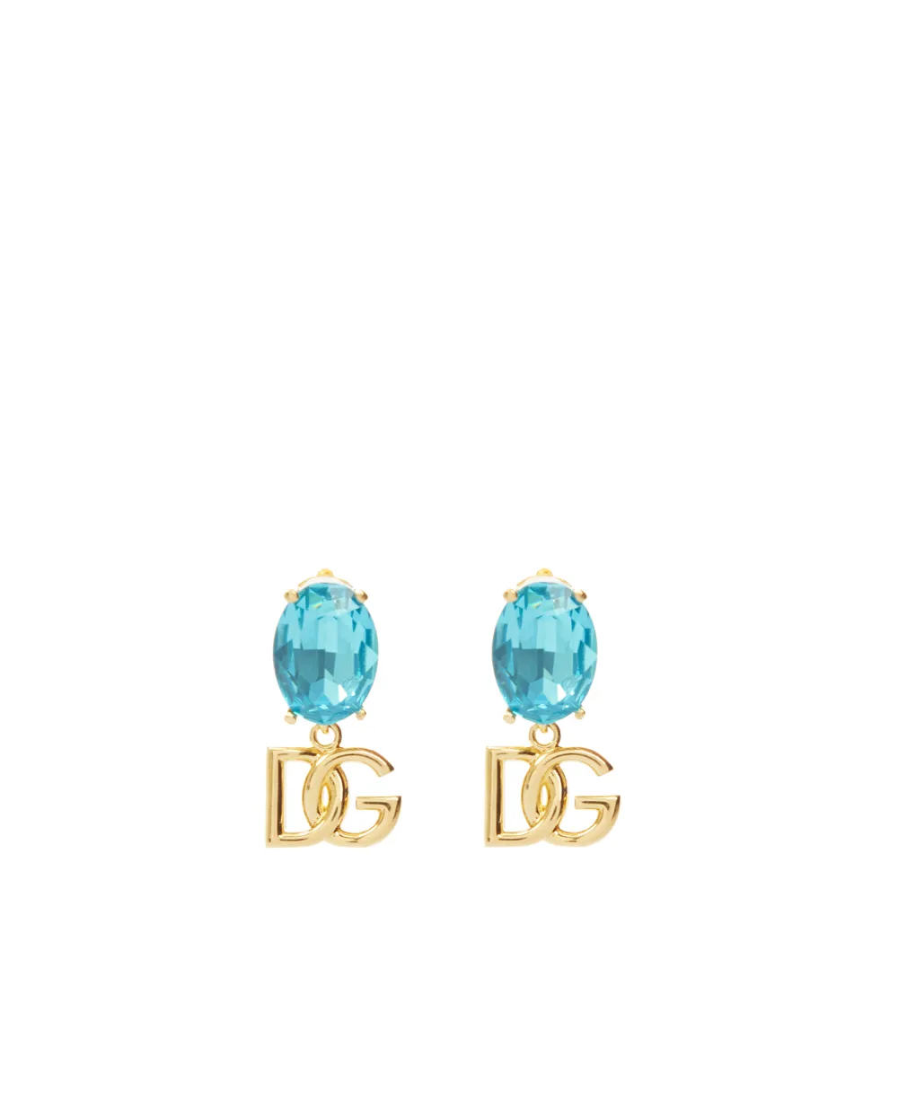 Клипсы Dolce&Gabbana WEO2O1-W1111, золотой цвет • Купить в интернет-магазине Kameron