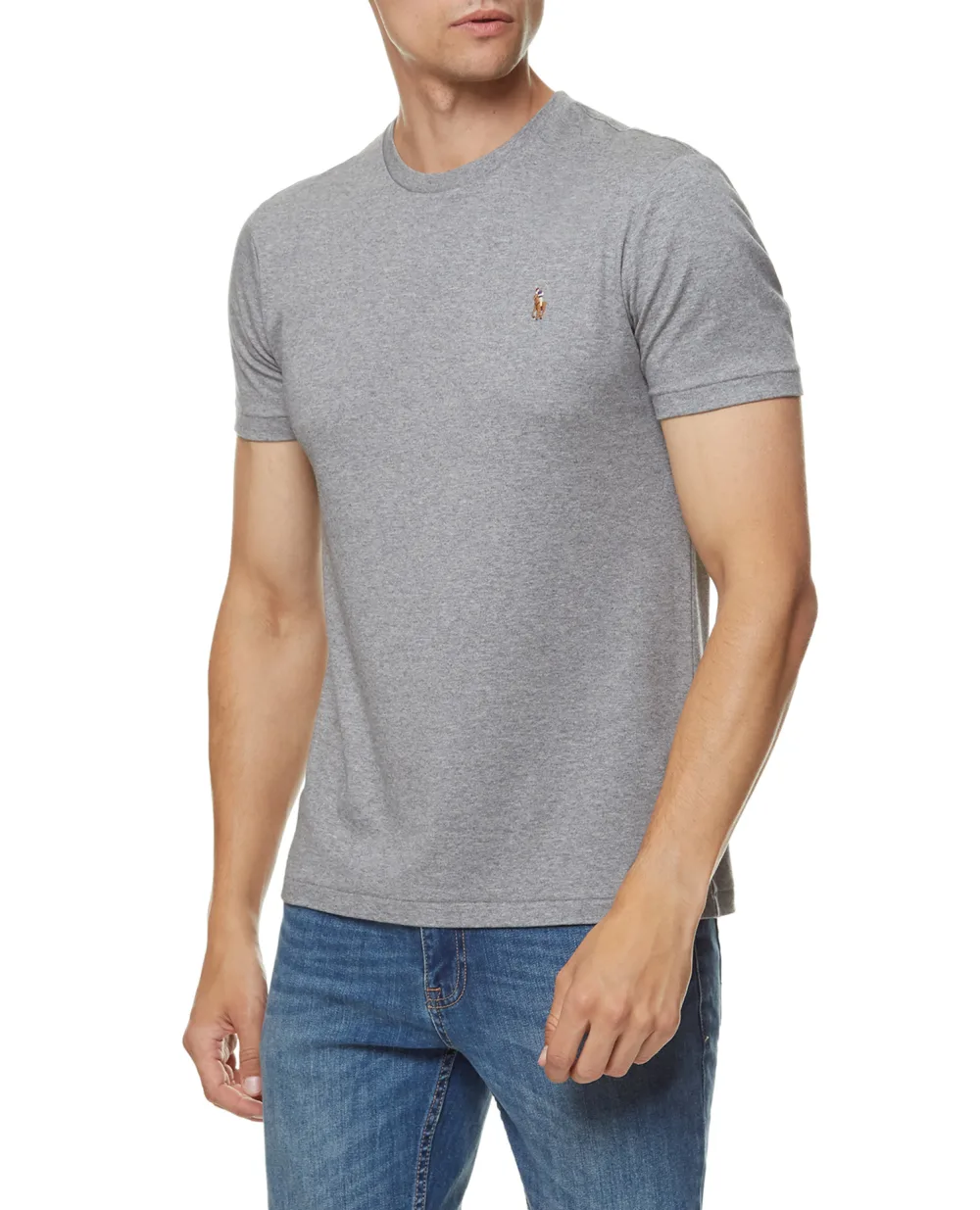 Футболка Polo Ralph Lauren 710740727043, серый цвет • Купить в интернет-магазине Kameron