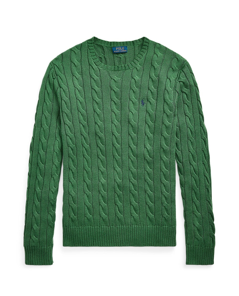 Джемпер с вишитым логотипом Polo Ralph Lauren 710775885519, зеленый цвет • Купить в интернет-магазине Kameron
