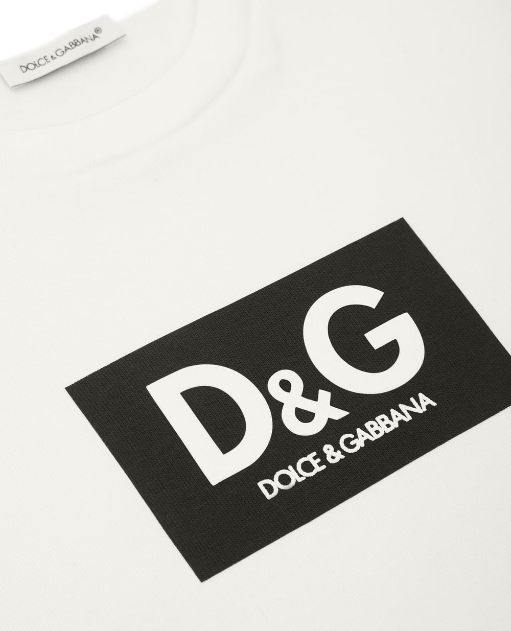 Детская футболка Dolce&Gabbana Kids L4JTDM-G7A8B-B, серый цвет • Купить в интернет-магазине Kameron