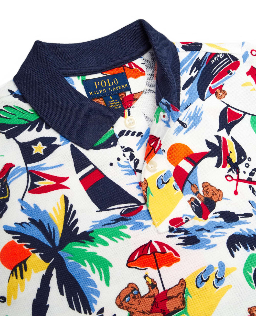 Поло Polo Ralph Lauren Kids 322836709001, разноцветный цвет • Купить в интернет-магазине Kameron