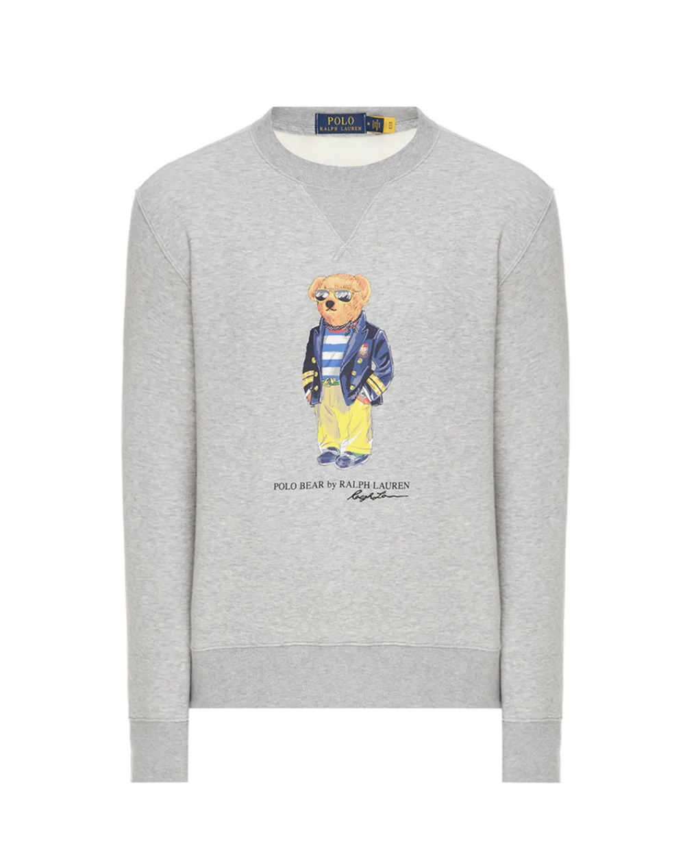 Свитшот Polo Ralph Lauren 710835784002, серый цвет • Купить в интернет-магазине Kameron