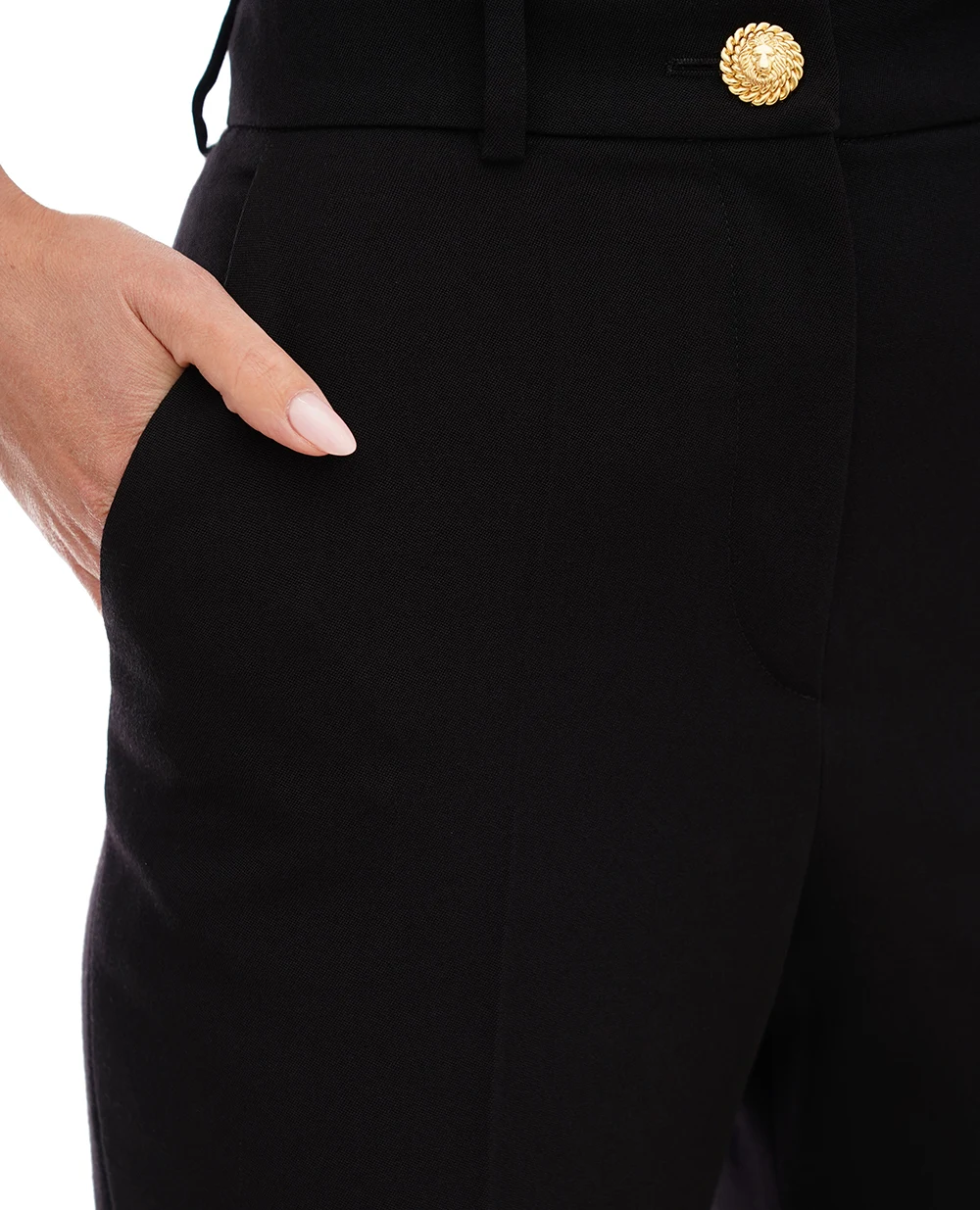 Брюки Balmain DF1PO104WC09, черный цвет • Купить в интернет-магазине Kameron