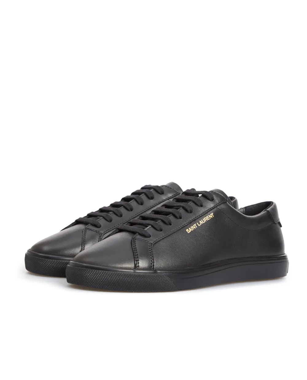 Шкіряні снікери Andy Saint Laurent 606831-0ZS00, чорний колір • Купити в інтернет-магазині Kameron