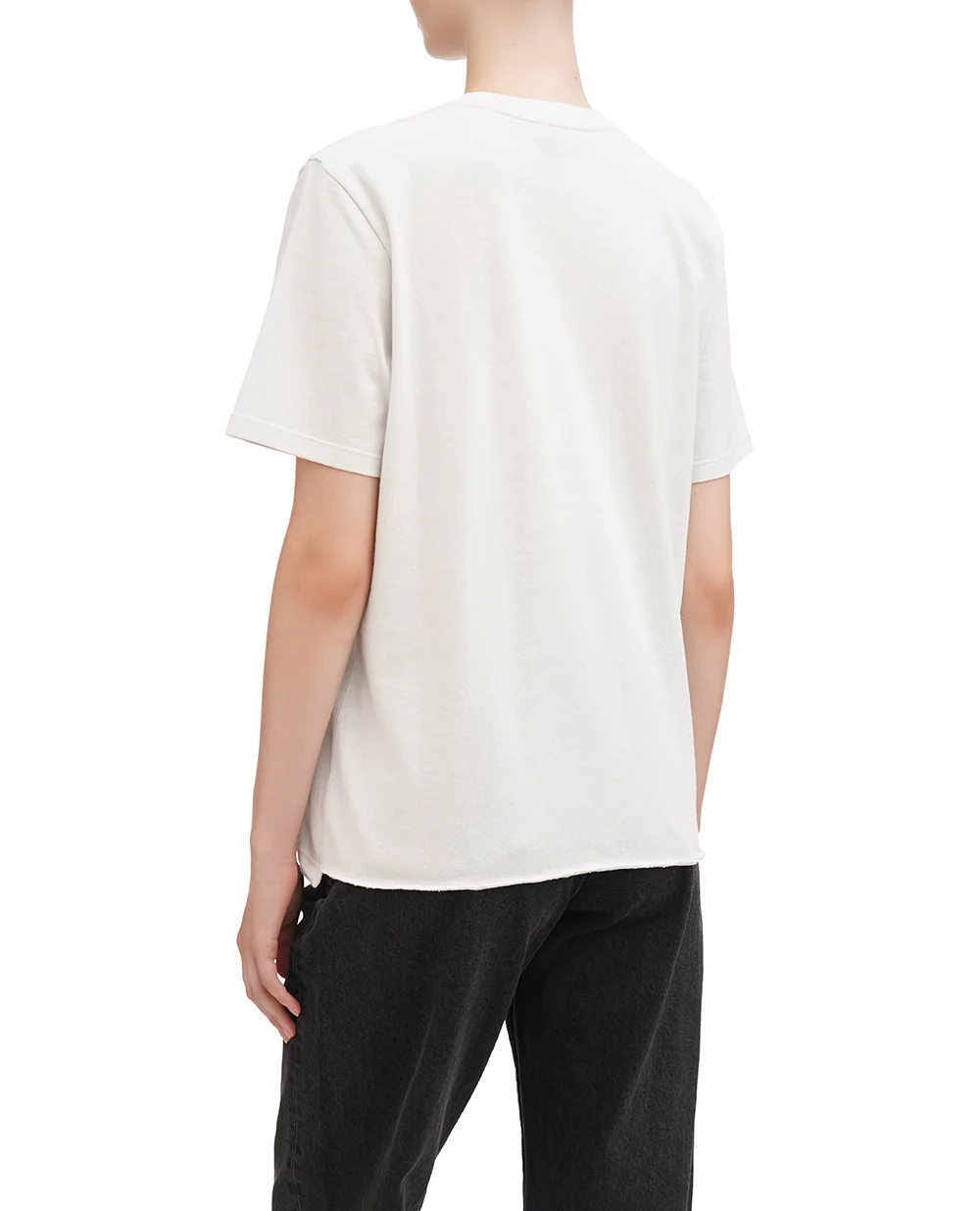 Футболка Saint Laurent 747125-YB2XE, серый цвет • Купить в интернет-магазине Kameron