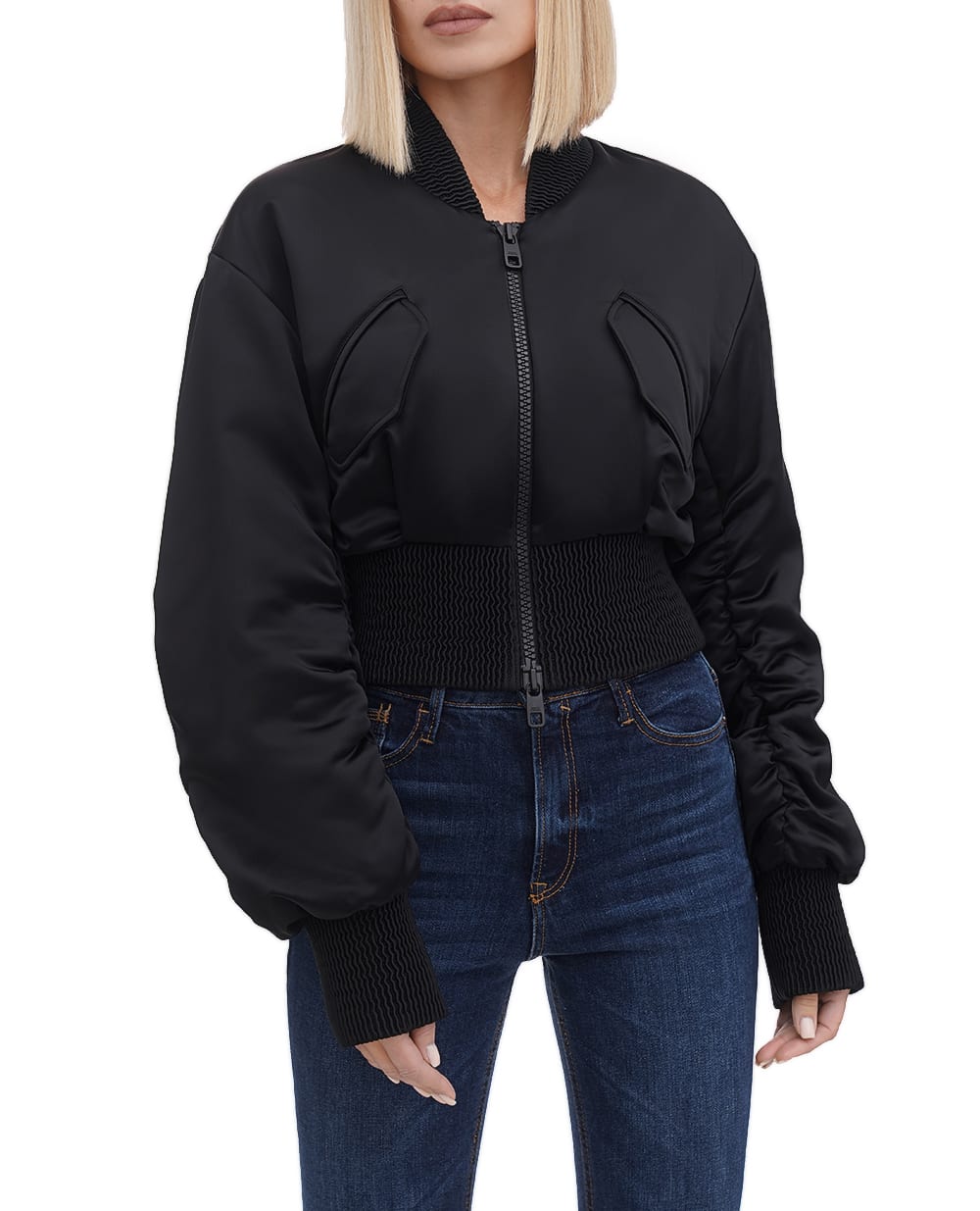 Бомбер Dolce&Gabbana F9M39T-HUMBZ, черный цвет • Купить в интернет-магазине Kameron
