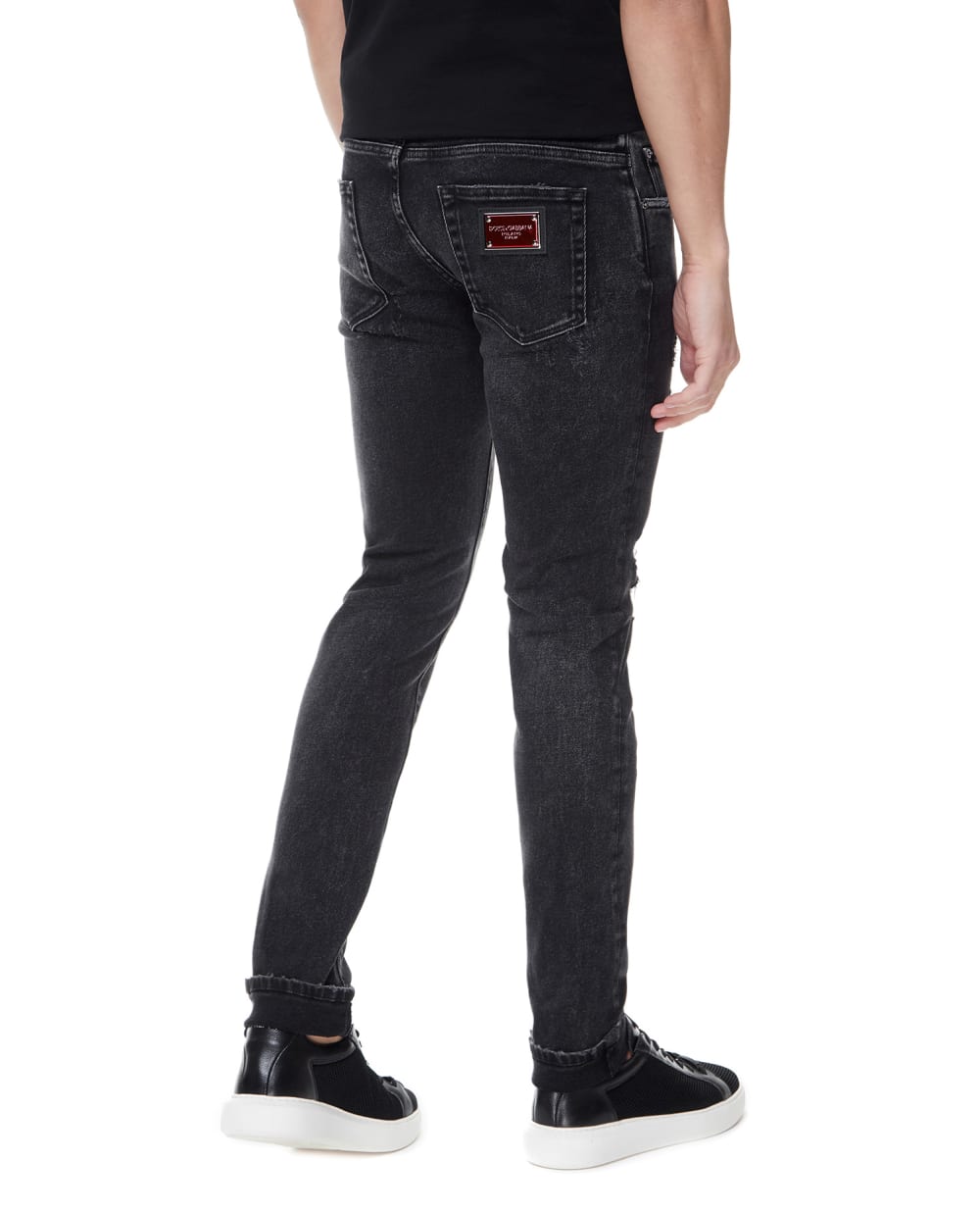 Джинсы Dolce&Gabbana GY07LD-G8ER0, серый цвет • Купить в интернет-магазине Kameron