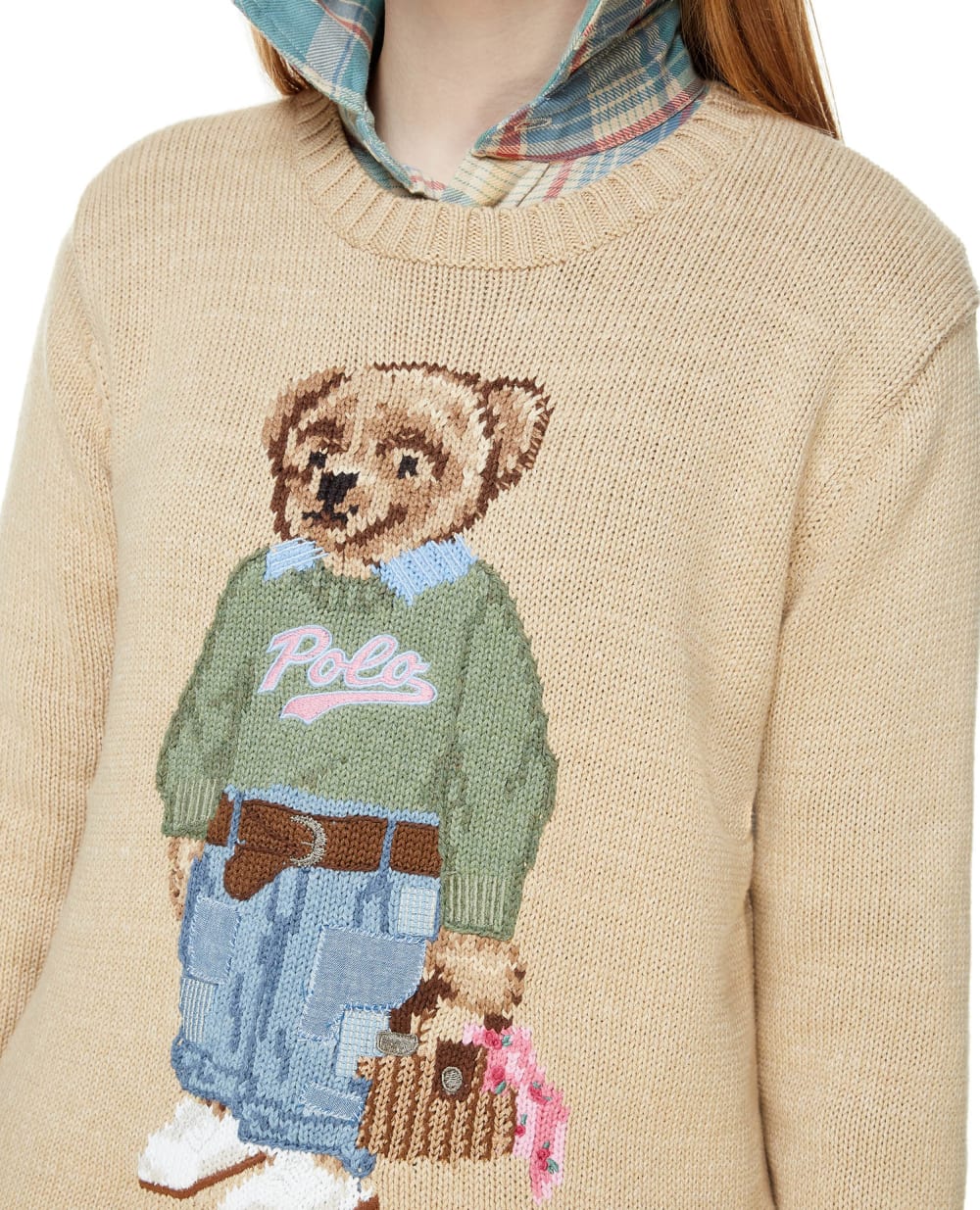Свитер Polo Ralph Lauren 211872738001, бежевый цвет • Купить в интернет-магазине Kameron