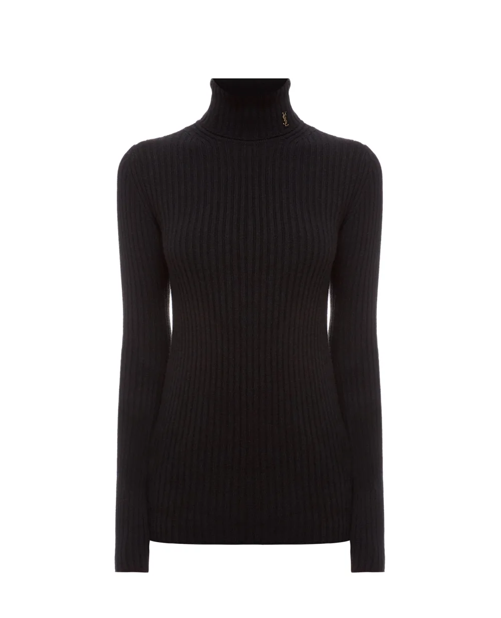 Шерстяной гольф Saint Laurent 666098-Y75DM, черный цвет • Купить в интернет-магазине Kameron