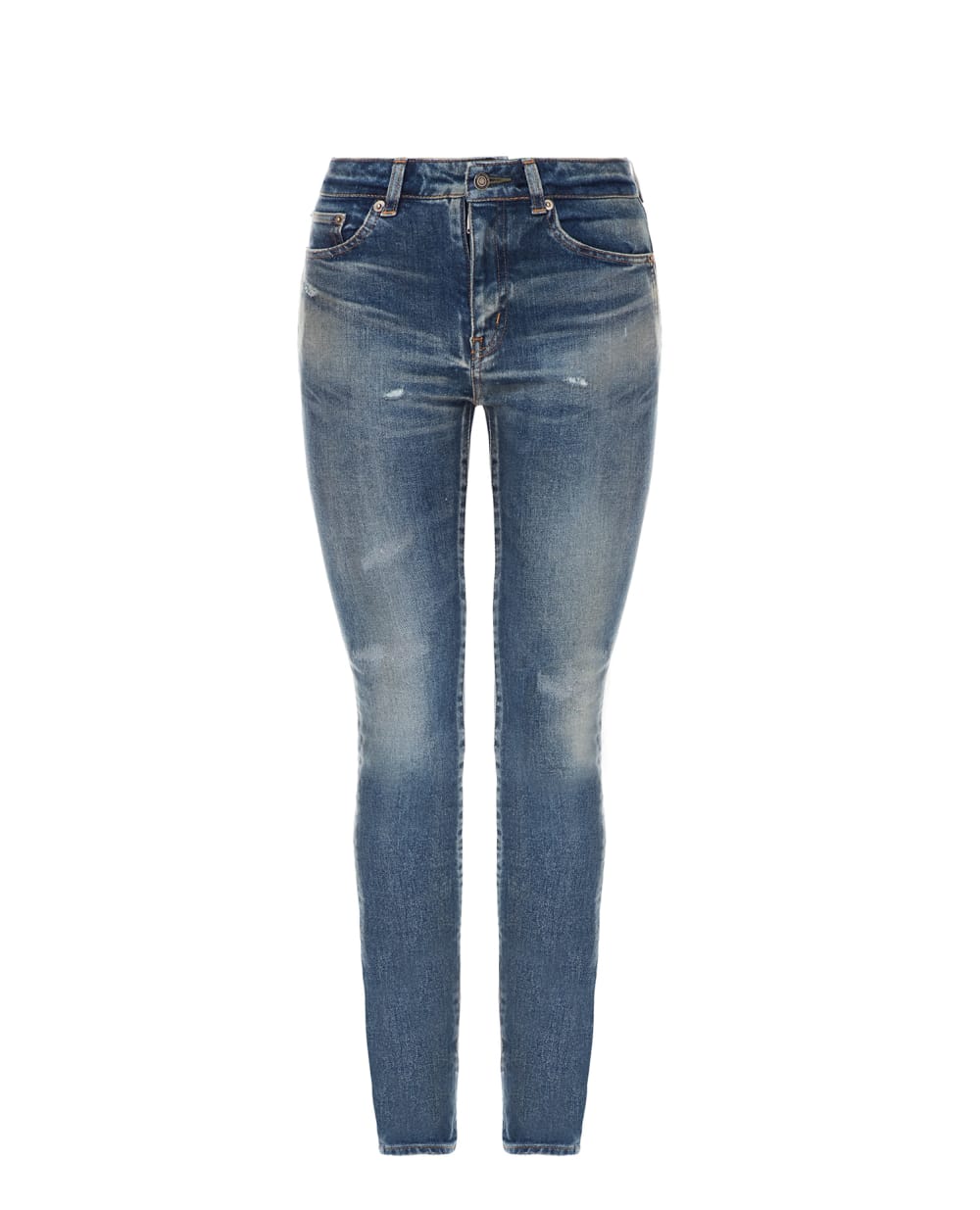 Джинсы Saint Laurent 614450-Y507G, синий цвет • Купить в интернет-магазине Kameron