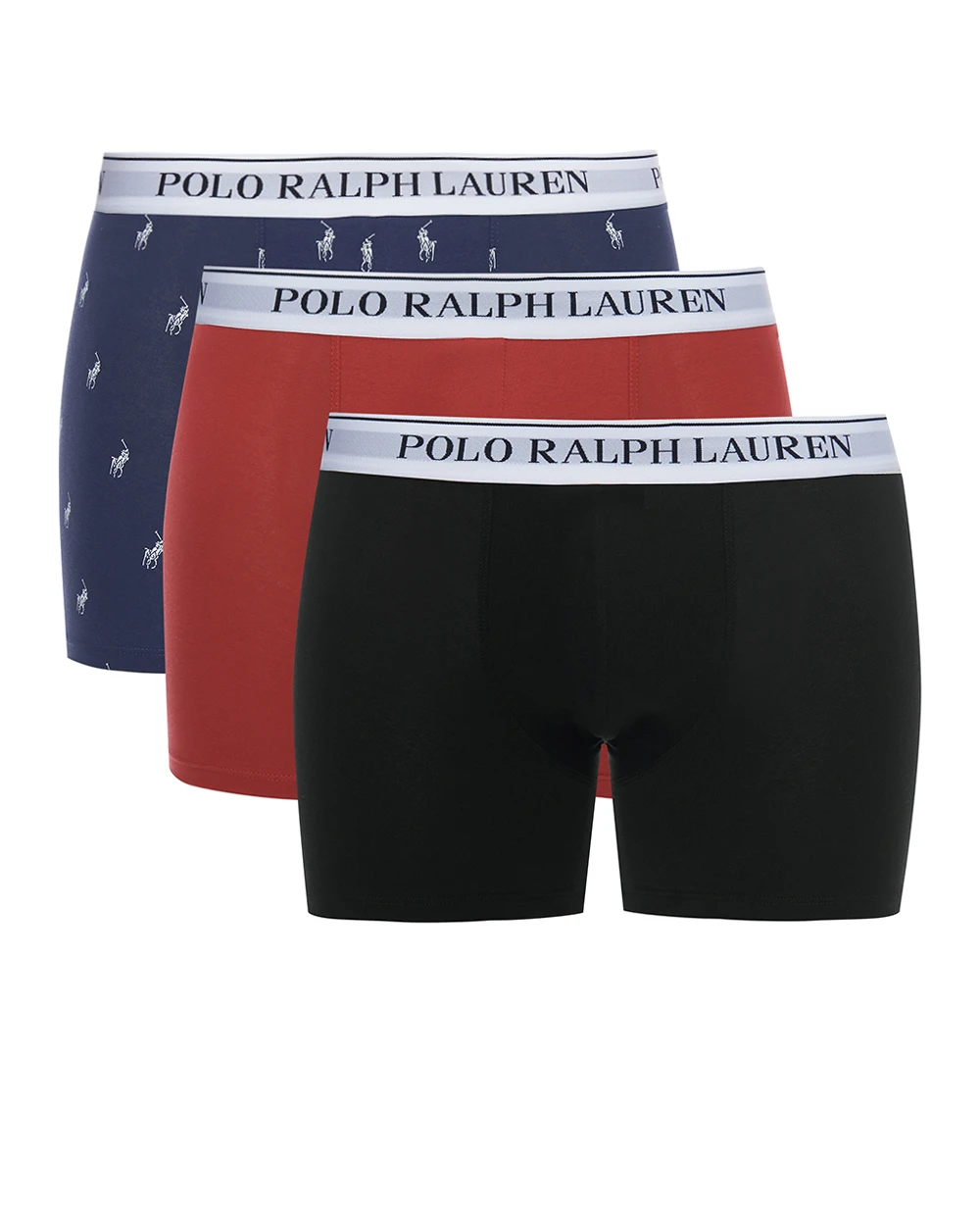 Боксеры ( 3шт. ) Polo Ralph Lauren 714830300081, разноцветный цвет • Купить в интернет-магазине Kameron